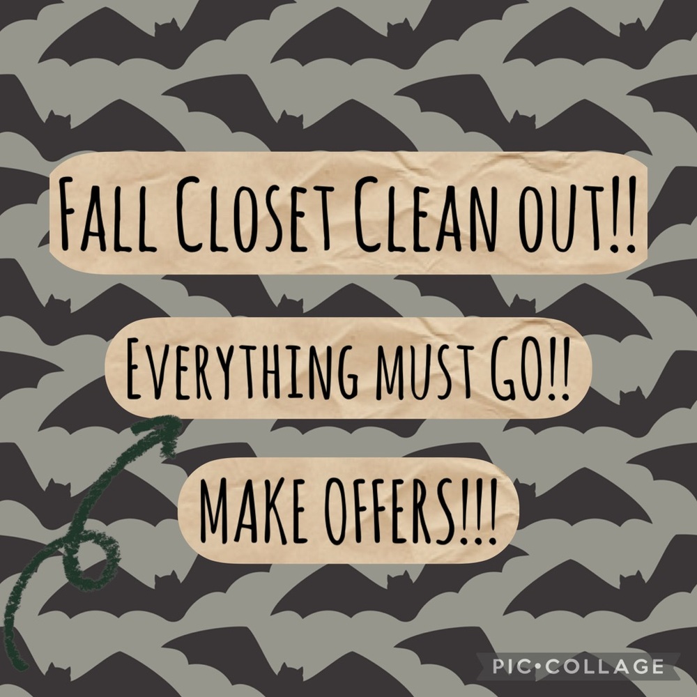 Fall Closet Clean Out!!!!